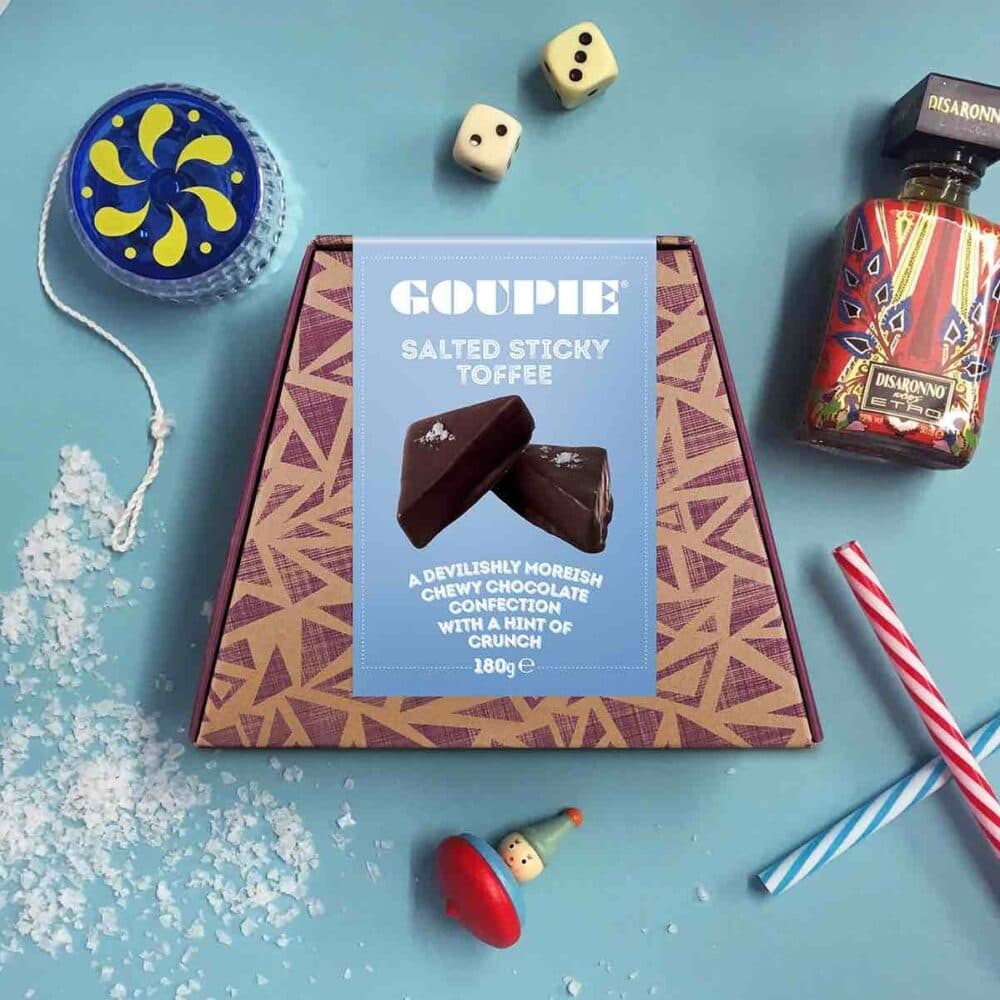 Goupie Salted Sticky Toffee New Label Small